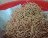 Foto langkah ke 1 dari resep Mie kering / mie Titi / mie titti' khas makassar.