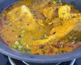 A picture of step 7 of Banga soup.