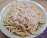 Cukkinis sonkás tészta recept fázis 7 fotója