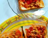 Foto langkah ke 4 dari resep Pizza Roti Tawar.