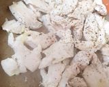 A picture of step 2 of My Medditeranean Chicken Stirfry. 😘.