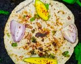 A picture of step 6 of Jowar Bhakri.
