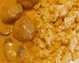 Bakonyi húsgombóc nokedlivel recept fázis 3 fotója