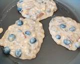 Banana pancakes with pecan nuts and fresh blueberries recipe step 3 photo