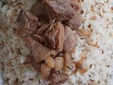 قرمه با رشته پلو
