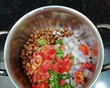Black chana salad recipe step 3 photo