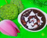 Hình bước làm 5 của món Chè khoai môn nếp cẩm