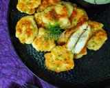 A picture of step 7 of Cheesy Chicken Fritters.