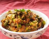 A picture of step 5 of લીલી હળદર નું શાક (lili haldar sabzi recipe in Gujarati).