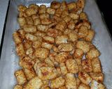 A picture of step 3 of Cheeseburger Tater Tot Casserole.