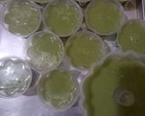 Foto langkah ke 4 dari resep Matcha Silky Pudding.