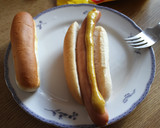 Foto del paso 5 de la receta: CALENTITOS, los panchos, con su ensalada FRESCA