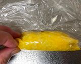 A picture of step 4 of One-Bite Omu Rice.