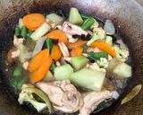 Foto langkah ke 4 dari resep Sapo Tahu Ayam.