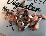 Une image de l'étape 5 de Trio de poissons marinés à la plancha.