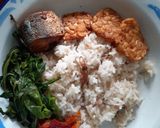 Foto langkah ke 6 dari resep Nasi Liwet Sunda Ricecooker #NoMSG.