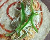 A picture of step 5 of Schezwan Mayo Veggie Roll.