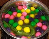 Foto langkah ke 4 dari resep Bubur Candil Pelangi.