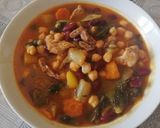 Foto del paso 9 de la receta: Potaje de berza gitana con su 'pringá' 💃🏼🍲