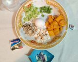 Foto langkah ke 1 dari resep Bubur Labu Kuning (MPASI Bayi 8 Bln +).