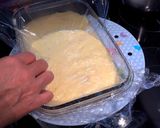 Foto del paso 4 de la receta: Corona de pasta choux rellena de crema pastelera y chocolate. Especial navidad