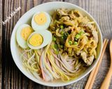 10分鐘榨菜肉絲麵 (咖樂彩虹麵)的食譜步驟6照片