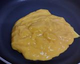 A picture of step 2 of Aam papad gulkand gilauri.