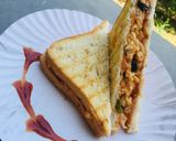 A picture of step 2 of Pasta Sandwich.