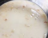 A picture of step 1 of Wheat kanjee with coconut milk.