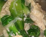 Foto langkah ke 6 dari resep Cah pokcoy kembang tahu.
