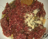 Foto del paso 2 de la receta: Revuelto al horno de patatas, carne picada, etc..