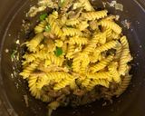 Foto del paso 13 de la receta: Mis fideos (fusillis)en salsa de atún, aceitunas y ricota
