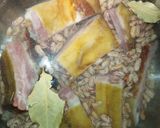 Rántott bableves füstölt hússal, házi csipetkével recept fázis 1 fotója