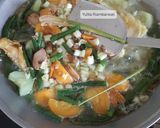 Foto langkah ke 4 dari resep 438. Sayur Asam Ikan Gabus dan Ikan Jelawat Bumbu Iris.