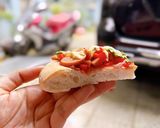 Hình bước làm 5 của món Bánh pizza
