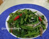 Foto langkah ke 3 dari resep Cah kangkung terasi.