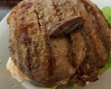 A picture of step 6 of My Naughty Sandwich Burger with Salad.