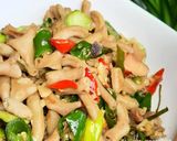 Foto langkah ke 6 dari resep Usus Petai Cabai Hijau.