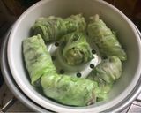 Hình bước làm 4 của món Cải bắp cuộn thịt eatclean