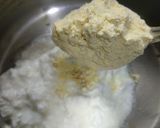 A picture of step 1 of Cheese khandvi.