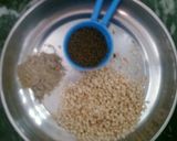 A picture of step 9 of Instant Tricolour Sooji Dhokla.