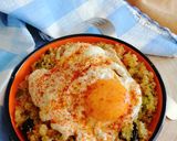 Foto del paso 12 de la receta: Bowl de quinoa con verduras y huevo