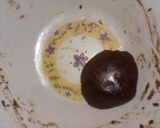 A picture of step 5 of Bourbon cake.