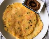 A picture of step 5 of Akki Roti.