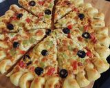 A picture of step 6 of Spicy Chicken Chunks Pizza 🍕🍕.