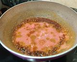 A picture of step 5 of Raw papaya curry.