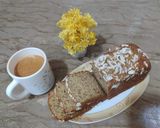 A picture of step 5 of Almond Banana Bread ❤️.