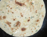 A picture of step 6 of Soft Coconut chapati#coconutchapaticontest#themechallenge.