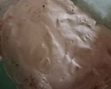 A picture of step 4 of Cold Coffee Cake🤤😋.