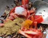 A picture of step 7 of Chana Dal Curry.